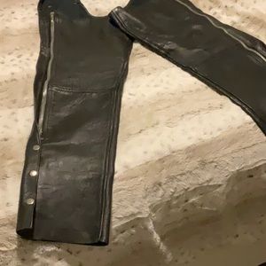 Leather chaps